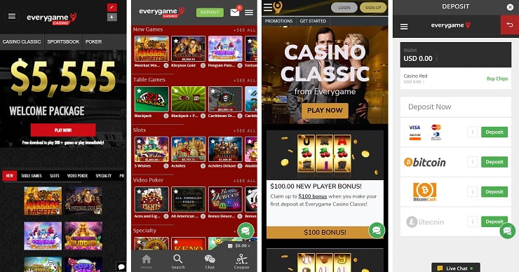 Main rules of entry to Everygame Casino 3